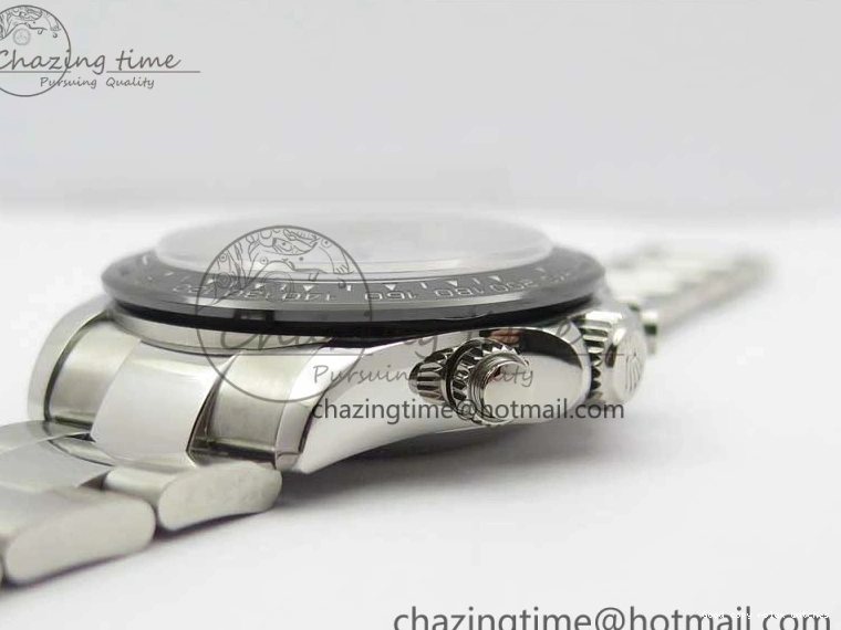 Rolex aaa copy Bezel White Sustainable 116500 Noob Edition on Bracelet Ceramic Best A SS Dial 1:1 2980 Daytona 1218